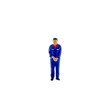 Load image into Gallery viewer, 1:64 Painted Figure Model Miniature Resin Diorama Sand Petrol Station Worker Set
