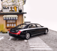 Load image into Gallery viewer, SH 1:64 Black 62S Maybach Luxury Sedan Model Diecast Metal Car New
