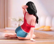 Load image into Gallery viewer, 1:64 Painted Figure Model Miniature Resin Diorama Sand Sexy Laying Lady Woman

