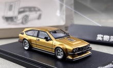 Load image into Gallery viewer, RM 1:64 Gold GTV6 Widebody Hatchback Sports Model Diecast Metal Car New Collection
