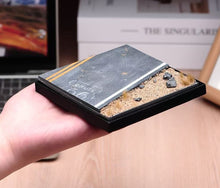 Load image into Gallery viewer, 1:64 Painted Car Model Base Miniature Diorama Sand Road Highway Scenario Rock
