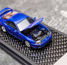 Load image into Gallery viewer, LCD 1:64 Blue Supra A80 Coupe Sports Model Diecast Metal Car New Collection
