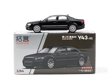 Load image into Gallery viewer, XCARTOYS 1:64 Black A8 D3 Luxury Sedan Classic Model Diecast Metal Car New Collection
