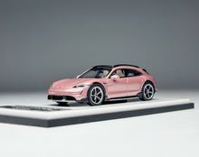 Load image into Gallery viewer, AF 1:64 Pink Taycan Turbo Cross Turismo Sports Model Diecast Metal Car New Collection
