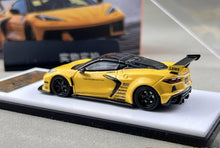 Load image into Gallery viewer, Fine 1:64 Yellow C8 LB Widebody Sports Model Diecast Metal Car New Collection

