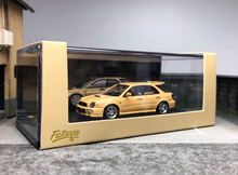 Load image into Gallery viewer, 1:64 Furuya HEC Yellow Impreza WRX STI VII 7 Wagon Model Diecast Metal Car
