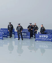 Load image into Gallery viewer, 1:64 Painted Figure Model Miniature Resin Diorama Toy Sand Policeman Police Set
