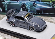 Load image into Gallery viewer, PGM 1:64 Gray 911 RWB 930 Standard Classic Sports Model Diecast Metal Car New Collection
