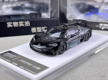 Load image into Gallery viewer, TPC 1:64 Black AMG One 1 Super Racing Sports Model Diecast Metal Car New Collection
