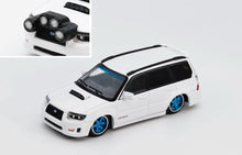 Load image into Gallery viewer, Shoom 1:64 White Forester SG9 STI MK2 SUV Sports Model Diecast Metal Car New Collection
