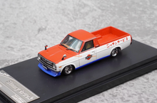 Load image into Gallery viewer, SH 1:64 Red Datsun Sunny Pickup Truck Accessory Model Diecast Resin Car
