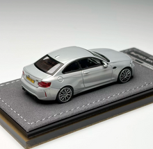 Load image into Gallery viewer, Mortal 1:64 Silver F87 M2 Coupe Sports Model Diecast Metal Car Box New Collection
