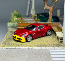 Load image into Gallery viewer, MH 1:64 Red 2008 8C Competizione Sports Model Diecast Metal Car New Collection
