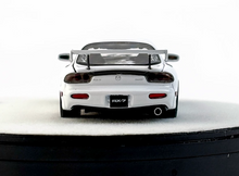 Load image into Gallery viewer, PGM 1:64 White JDM RX-7 FD3S Round Racing Sports Model Diecast Metal Car New Collection
