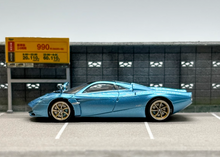 Load image into Gallery viewer, CM 1:64 Ice Blue Huayra Codalunga Racing Sports Model Diecast Metal Car New Collection
