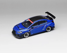 Load image into Gallery viewer, CM 1:64 Blue JDM STI WRX Varis Racing Sports Model Toy Diecast Metal Car BN
