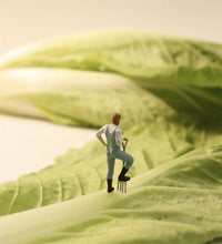 Load image into Gallery viewer, 1:64 Painted Figure Model Miniature Resin Diorama Sand Gardener Worker Pruning
