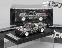 Load image into Gallery viewer, SW 1:64 1977 F150 Hoonigan Pickup Truck Sports Model Diecast Metal Car New
