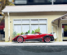 Load image into Gallery viewer, LCD 1:64 Red Carbon Zonda HP Convertible Sports Model Diecast Metal Car New Collection
