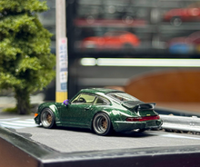 Load image into Gallery viewer, Tarmac 1:64 Green RWB 964 Sports Model Diecast Metal Car New Collection
