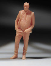 Load image into Gallery viewer, 1:64 Painted Unpainted Figure Model Miniature Resin Diorama Sand Blond Suit Man New
