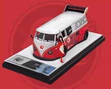 Load image into Gallery viewer, BSC 1:64 VW T1 Civic FD2 GR86 Flatbed Trailer Figure Model Diecast Metal Car

