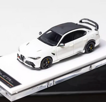 Load image into Gallery viewer, MH 1:64 White Giulia GTAm Racing Sports Model Diecast Resin Car New Collection
