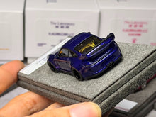 Load image into Gallery viewer, 1:64 Laboratory Purple 997 Widebody Sports Model Diecast Resin Car New Collection
