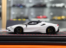 Load image into Gallery viewer, U2 1:64 White SF90 Stradale Coupe Hard Top Sports Model Diecast Resin Car New Collection
