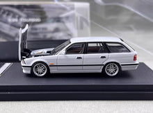 Load image into Gallery viewer, Mortal 1:64 White E34 Touring Wagon Sports Model Diecast Metal Car New Collection
