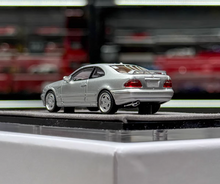 Load image into Gallery viewer, 1:64 STA Silver CLK W208 Coupe Sports Model Diecast Resin Car New Collection
