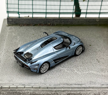 Load image into Gallery viewer, Tarmac 1:64 Blue Regera Racing Sports Model Diecast Metal Car New Collection
