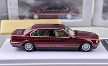 Load image into Gallery viewer, DCM 1:64 Red 1998-01 E38 L7 728il Luxury Sedan Model Diecast Metal Car New Collection

