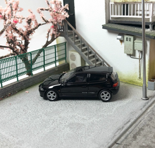 Load image into Gallery viewer, LCD 1:64 JDM Black EG6 Civic SIR Hatchback Sports Model Diecast Metal Car New
