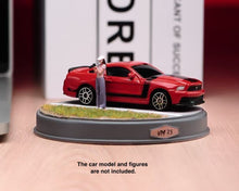Load image into Gallery viewer, 1:64 Painted Car Model Base Miniature Diorama Roadside Sand Scenario Grassland
