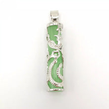 Load image into Gallery viewer, Nature Jade Phoenix Pendant Necklace Gift Jewelry charm Blessing Lucky Fortune n
