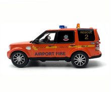 Load image into Gallery viewer, 1:76 Orange Discovery 4 Airport Fire SUV Sports Model Diecast Metal Car New Collection
