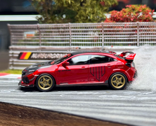 Load image into Gallery viewer, NA 1:64 Red JDM Civic FK8 Type R Racing Sports Model Diecast Resin Car New Collection
