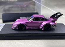 Load image into Gallery viewer, SW 1:64 Purple RWB 993 Big Spoiler Classic Sports Model Diecast Metal Car New Collection
