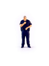 Load image into Gallery viewer, 1:64 Painted Figure Mini Model Miniature Resin Diorama Sand Toy Policeman Police New
