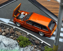 Load image into Gallery viewer, Mortal 1:64 Orange E30 Touring Wagon Sports VIP Model Diecast Metal Car New Collection
