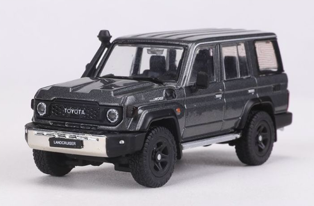 GCD 1:64 Gray Land Cruiser LC70 LC76 ORV SUV Model Diecast Metal Car New Collection