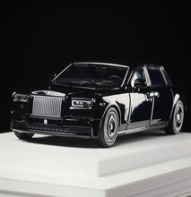 Load image into Gallery viewer, Banana 1:64 Black Phantom VIII Centenary Luxury Model Diecast Metal Car New Collection
