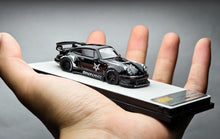 Load image into Gallery viewer, PGM 1:64 Black 911 RWB 930 Standard Classic Sports Model Diecast Metal Car New Collection
