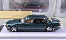 Load image into Gallery viewer, DCM 1:64 Green 1998-01 E38 L7 728il Luxury Sedan Model Diecast Metal Car New Collection
