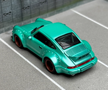 Load image into Gallery viewer, CM 1:64 Green RWB 964 Widebody Classic Sports Model Diecast Metal Car New
