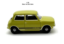 Load image into Gallery viewer, OXFORD 1:76 Yellow 1959 Mini Classic Model Diecast Metal Car New
