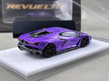 Load image into Gallery viewer, Zincit 1:64 Purple Revuelto V12 Racing Sports Model Diecast Metal Car New Collection
