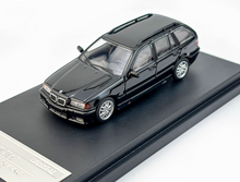 Load image into Gallery viewer, Mortal 1:64 Black M3 E36 Touring Wagon Sports Model Diecast Metal Car New Collection
