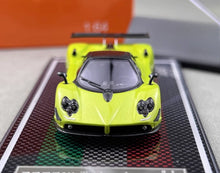 Load image into Gallery viewer, U2 1:64 Green Zonda Tricolore Racing Sports Model Diecast Resin Car New Collection
